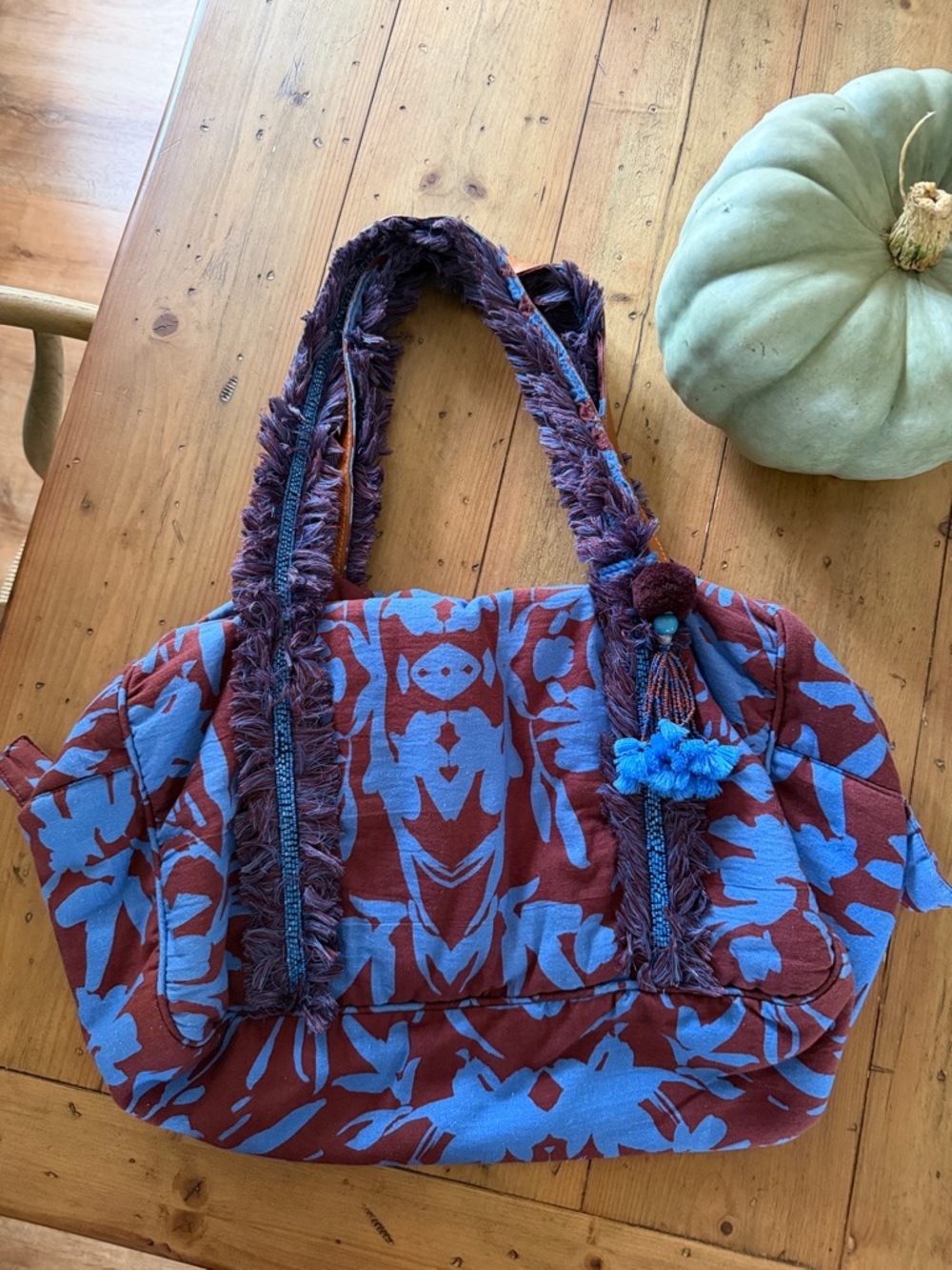 Anthropologie overnight bag